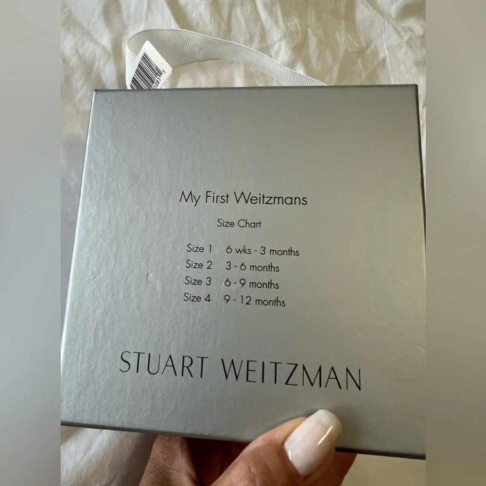 Stuart Weitzman | Baby SZ 2 (3-6 Months) | My 1st Weitzman’s Gold Glitter Shoes